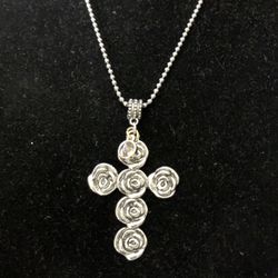 Mustard Seed Faith Cross Necklace