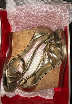 Coach Wedges Size 8