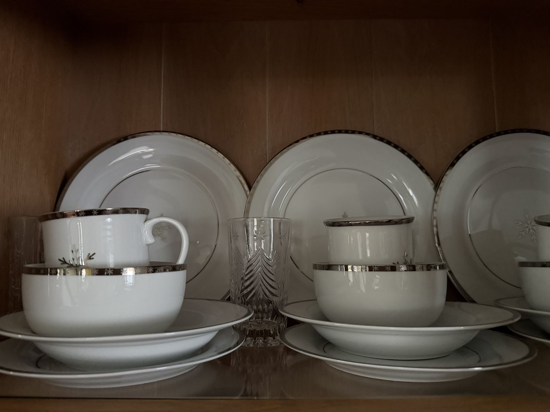 Target Holiday 2009 First Frost porcelain Dinnerware