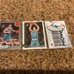 3 Kon Knueppel rookie basketball cards Charlotte Hornets star Rookie of the Year runner up