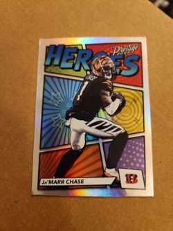 Ja'marr chase 'HEROES' insert
