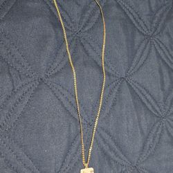 10k YG Turkey Chain 18"