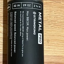 String King BBCOR 32in bat