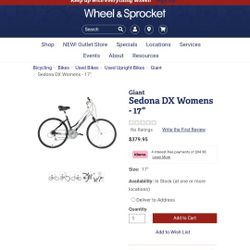 Giant  Mountain Bike Sedona DX Women's 17"