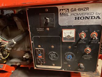 Honda GA-6HZR power generator. 5000w
