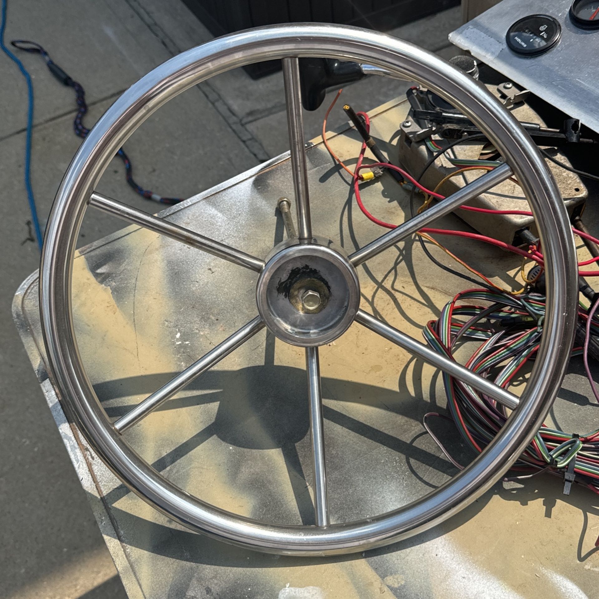 Boat Steering Wheel 