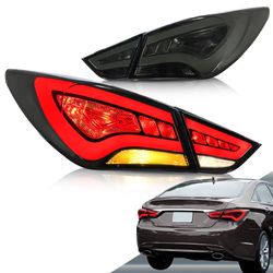 New Rear Lamps For Hyundai Sonata 2011-2014 6th Gen Aftermarket Tail lights Assembly