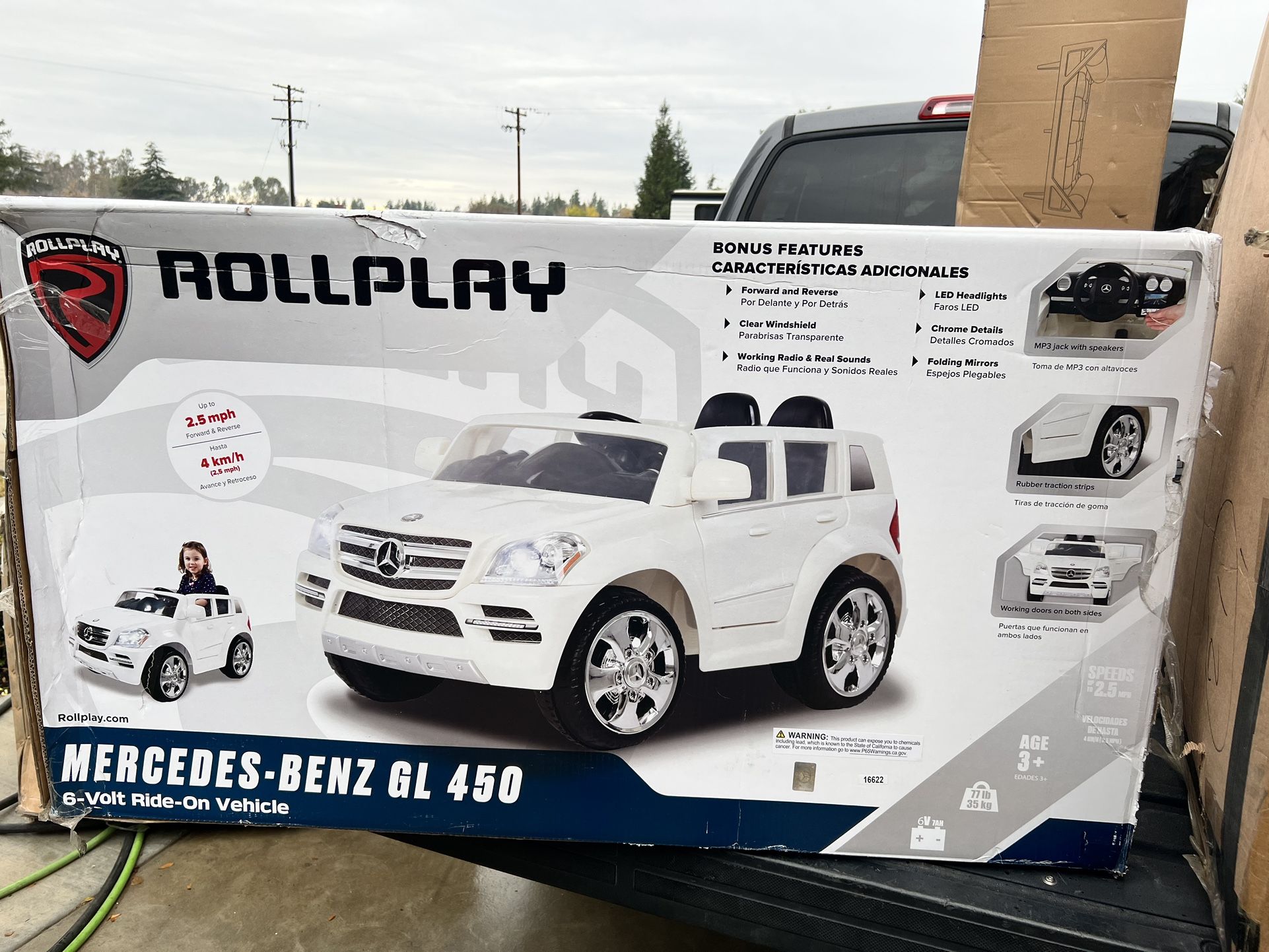 Mercedes-Benz GL450 Ride-On (New In Box)