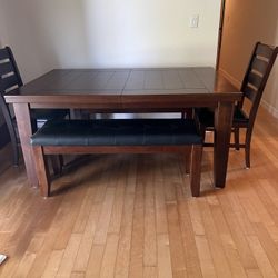 Beautiful Lake Tahoe Dining Set SOLID WOOD