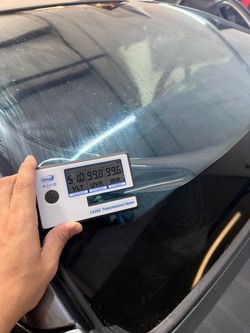 Pre cut windshield tint