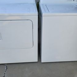 ROPER HE WASHER ELECTRIC DRYER SET WORKS GREAT CAN DELIVER 