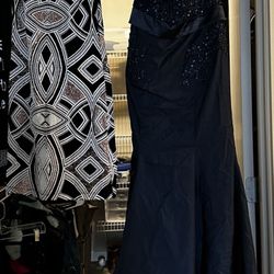 1 Ball Gown 1 Cocktail Dress