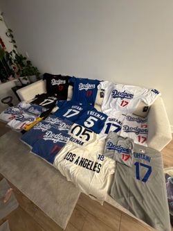 DODGERS JERSEYS!!! OTHANI, FREEMAN, YAMAMOTO AND MORE!!!