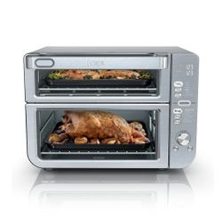 NINJA 12-in-1 DoubleStack XL Countertop Oven & Air Fryer (Model: DCT601)
