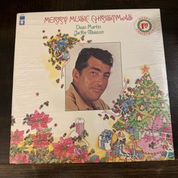 Dean Martin & Jackie Gleason Merry Music Christmas Vinyl LP