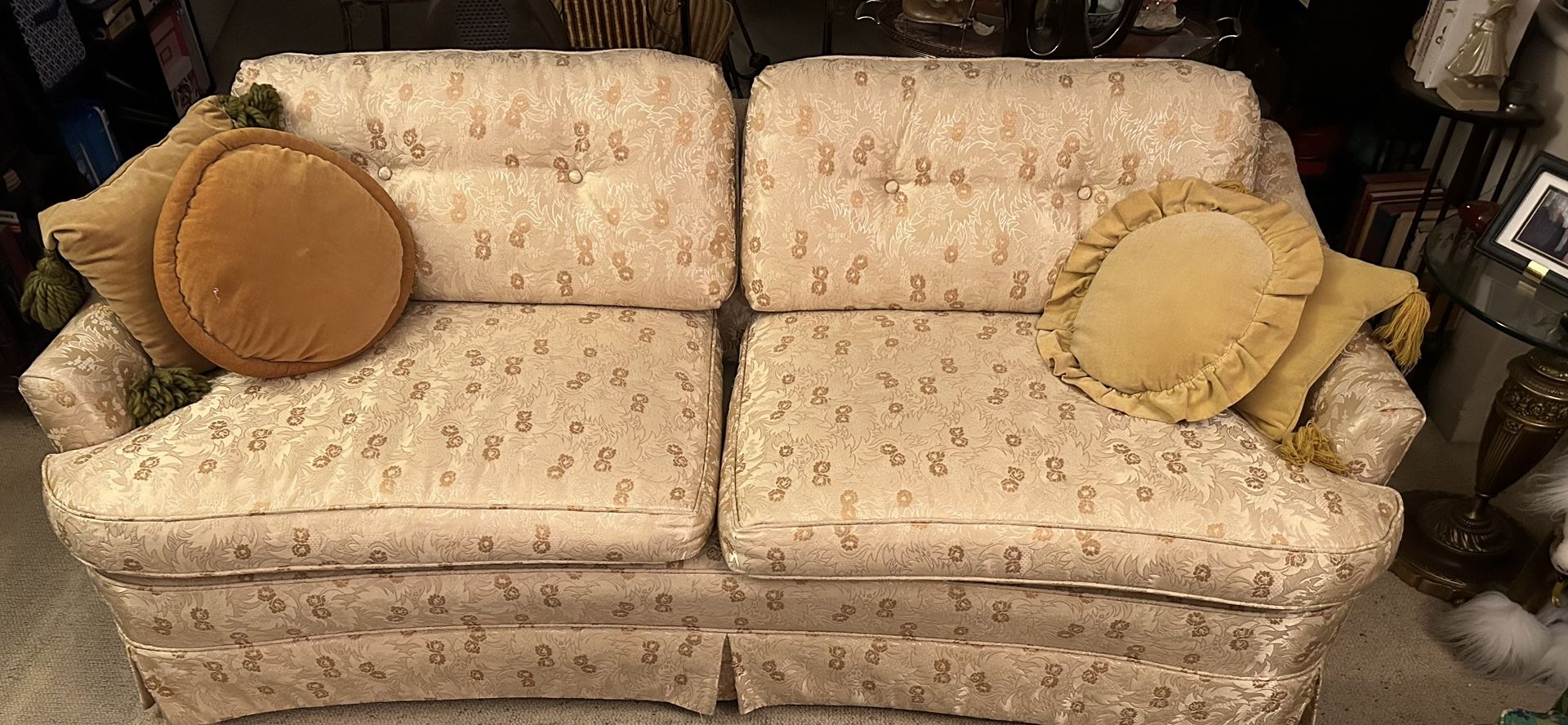 Vintage Floral Sofa
