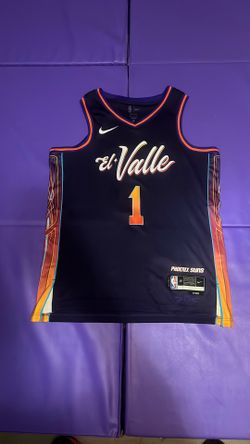Nike Phoenix Suns El Valle Devin Booker Jersey 