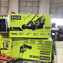 RYOBI 13 in. 11 Amp Corded Electric Walk Behind Push Mower