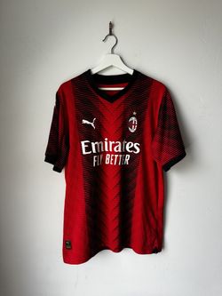 AC Milan 23/24 Home Authentic Men's Soccer Jersey
