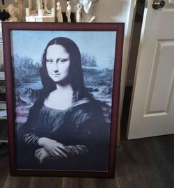 Mona Lisa Framed Wall Art Print