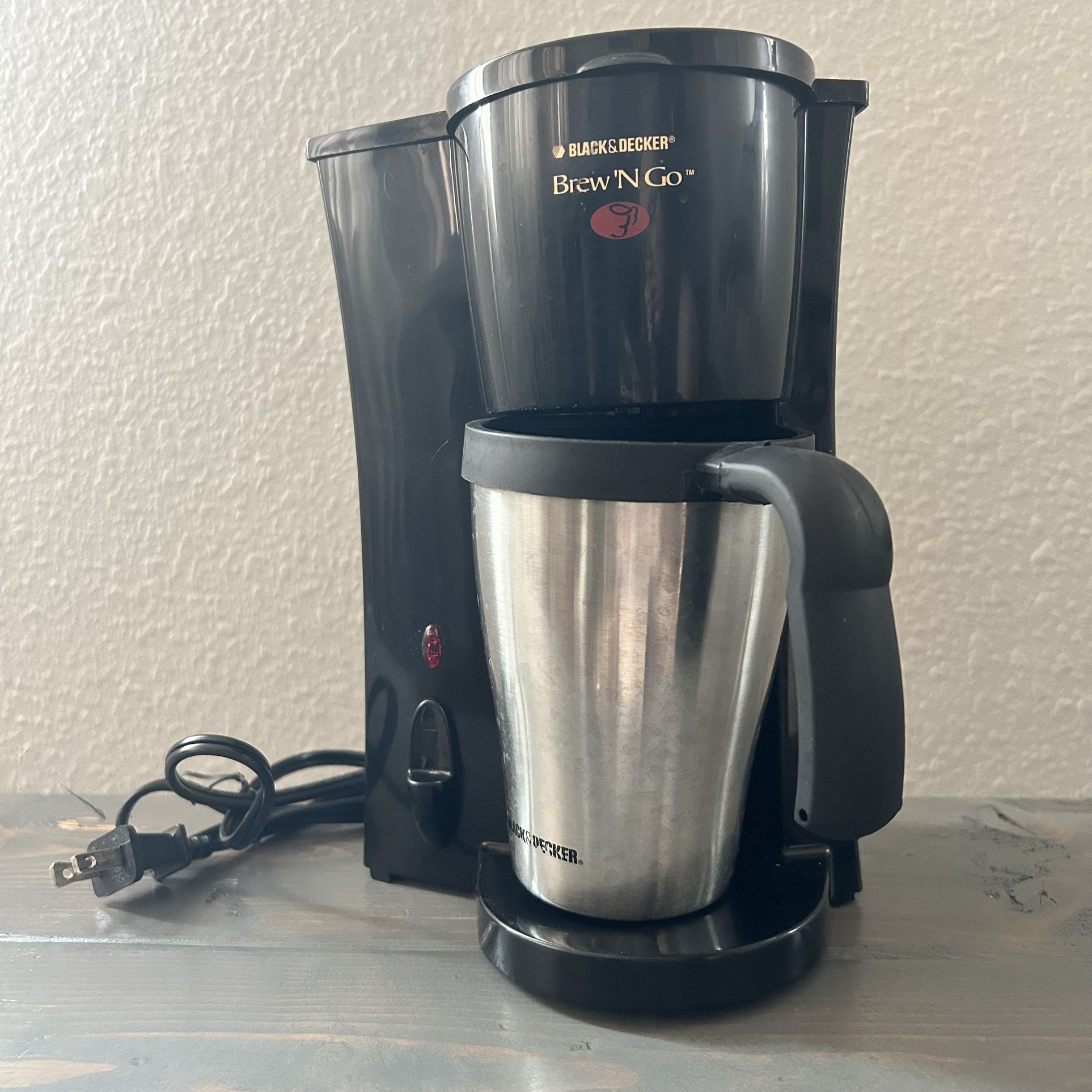 Black & Decker Brew N’ Go Coffee Maker