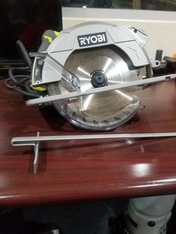 Ryobi 7-1/4 in. Circular Saw with laser.