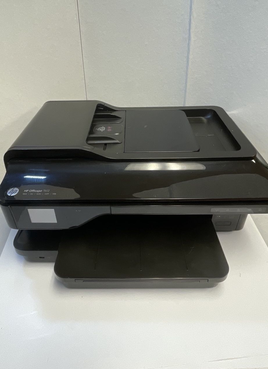 HP OfficeJet 7612 Wide Format 13"x19" Color All-in-One Printer Scan Fax Need Ink