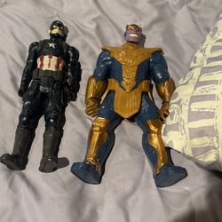 Captain America/Thanos action figures