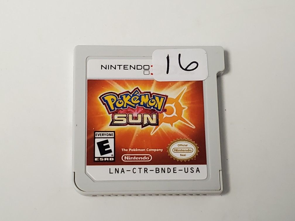 Nintendo 3ds Pokemon Sun