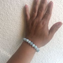 Multicolor Jade A grade stretch bracelet