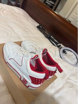 Christian Loubitin - Astro Loubi - White/Red Sz 11