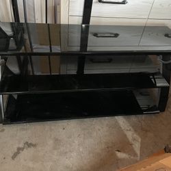 Black T.V Stand