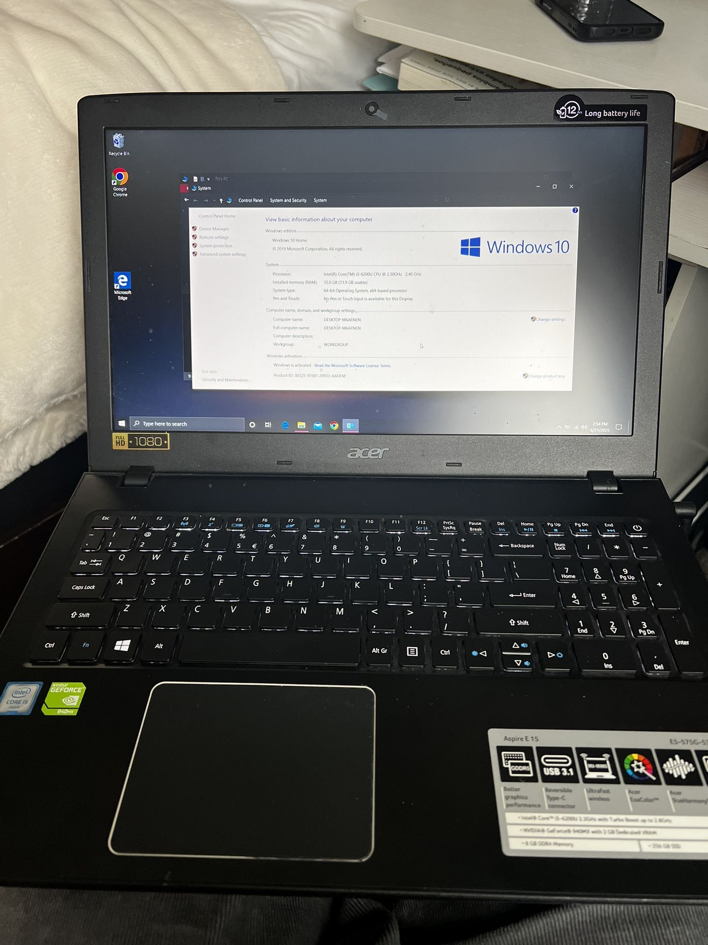 Acer Laptop