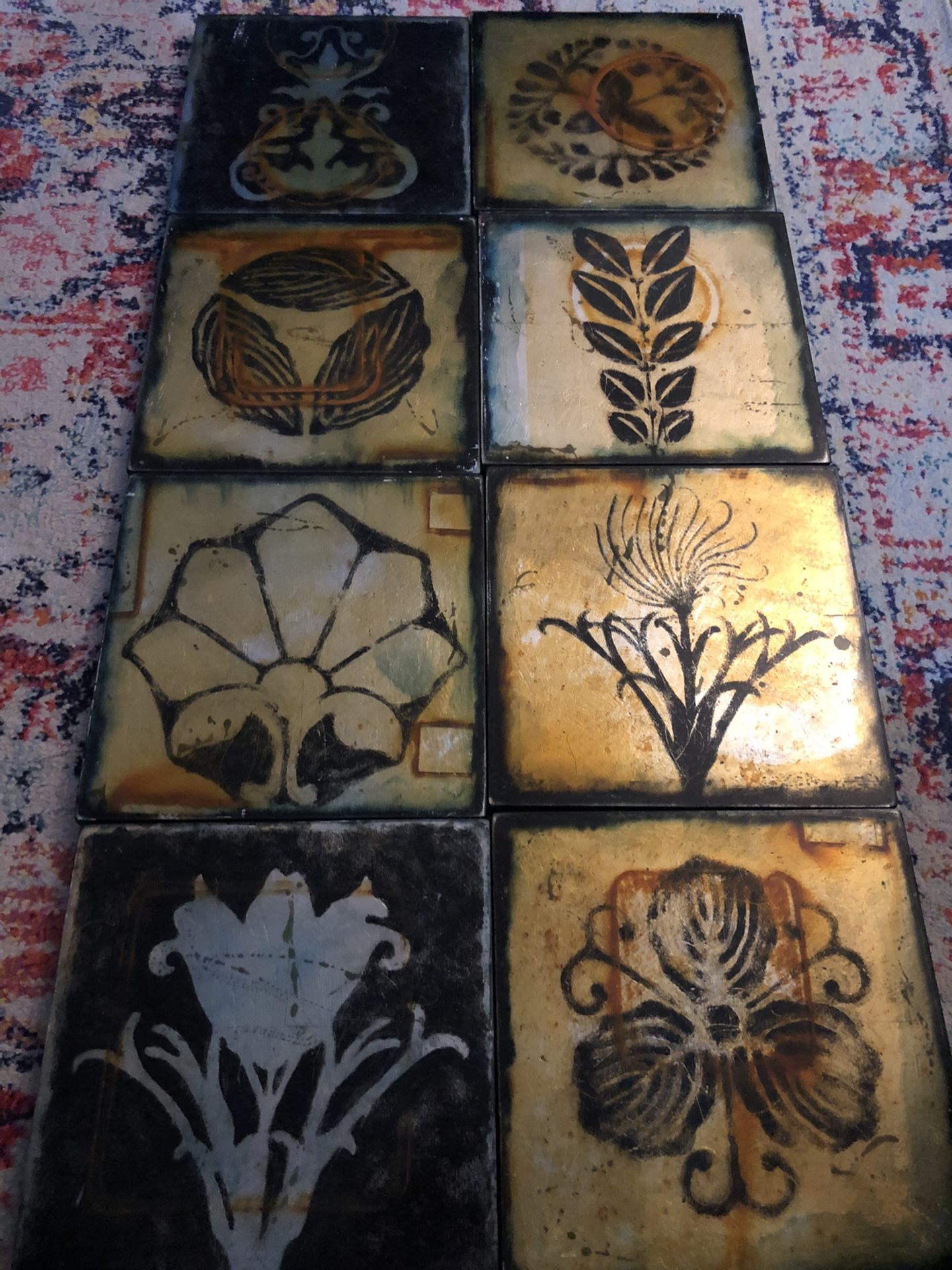 Carrie McGee Plant Forms Paintings