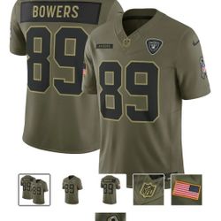 Brock Bowers Raiders Jersey