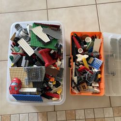 Assorted Lego Pieces In Various Shapes And Sizes. Total Weight: 11 Lbs 