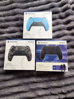 Ps5 duel sense controllers
