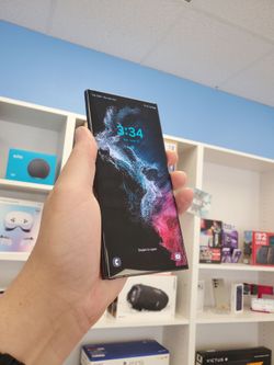 Galaxy S22 Ultra 5G 6.8" (Unlocked) 128GB Fair Phantom Black