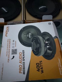 PRV pro audio Midbass speakers 400 watts