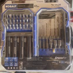 Kobalt 43 Piece Set Drill And Drive Set 