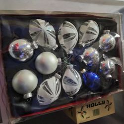 Glass Ornaments Each 5