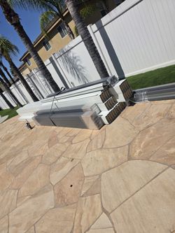 Aluminum wood covers patio