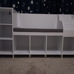 Kids bench and toy storage 