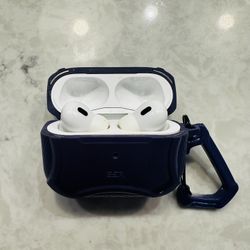 Apple AirPods Pro 2 With Purple case 