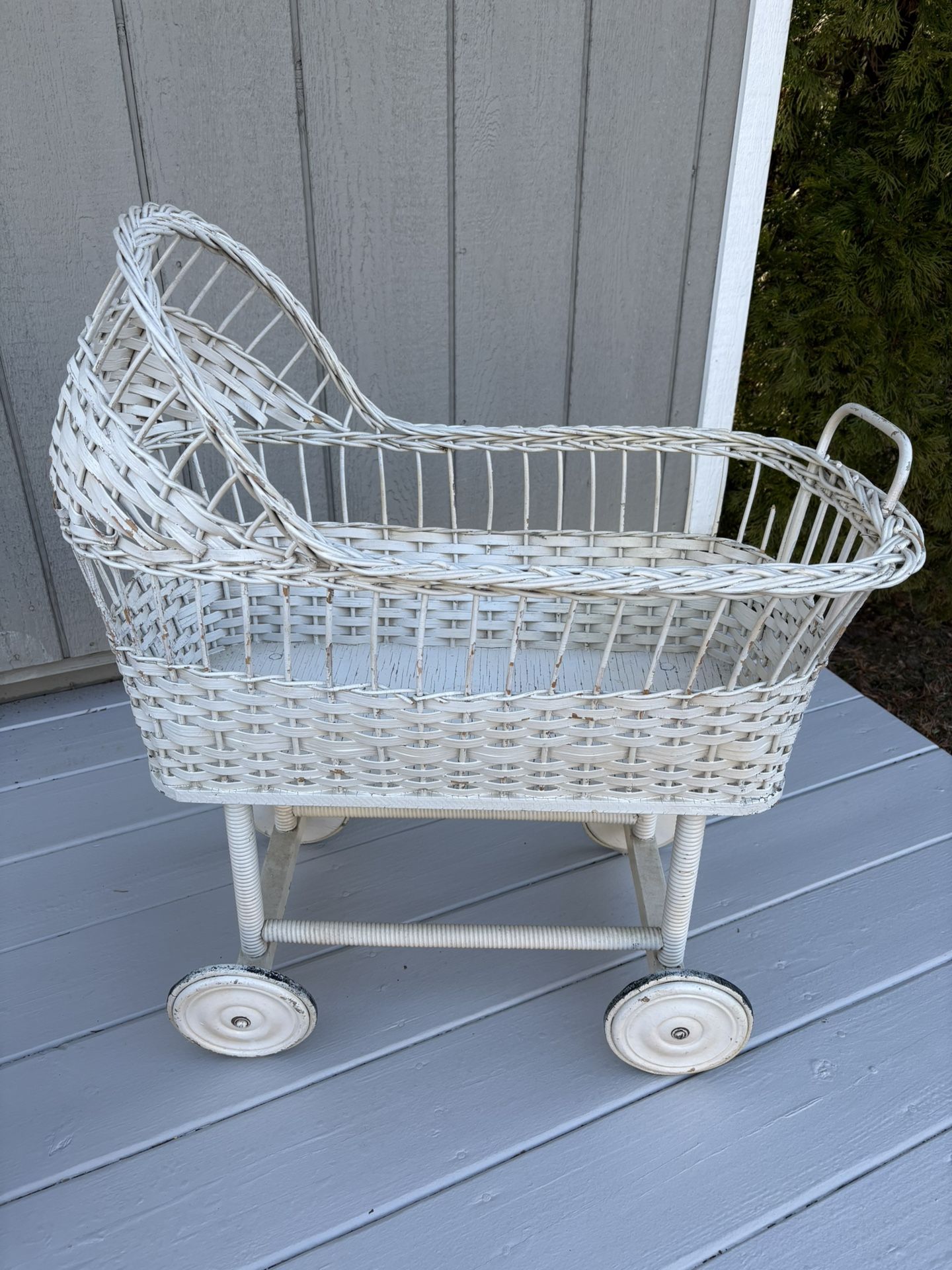 Wicker 1940’s Doll Stroller