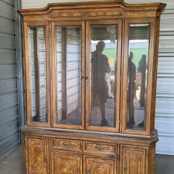 Antique Dining Room Hutch China Cabinet