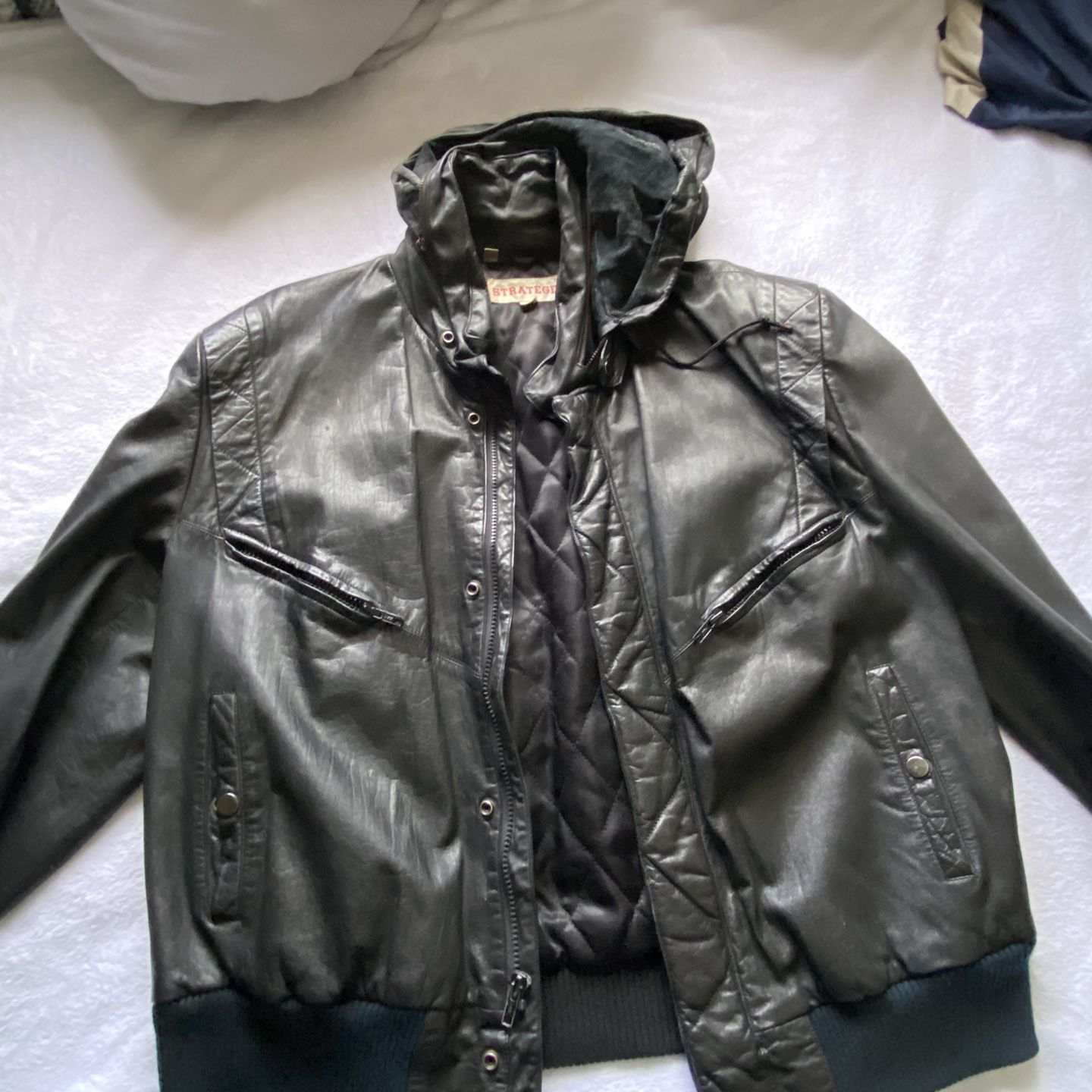 100% Real Leather Jacket 