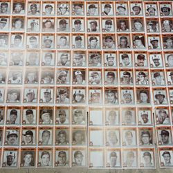 Orioles 1(contact info removed) Baseball Cards by Coca-Cola CROWN UNCUT COLLECTIBLE GOOD CONDITION.