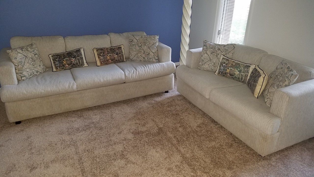 Sleeper Sofa and Love Seat