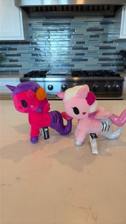 Tokidoki Mermicorno Plush Set of 2